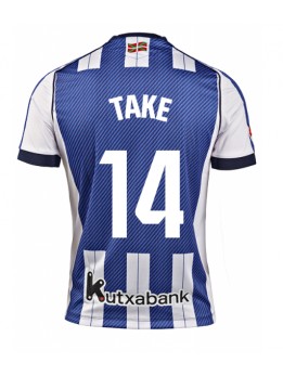 Real Sociedad Takefusa Kubo #14 Heimtrikot 2025-26 Kurzarm Real Sociedad Takefusa Kubo #14 Heimtrikot 2025-26 Kurzarm